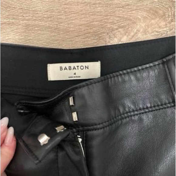 Babaton leather pants - Picture 3 of 4